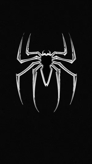 The Amazing Spider - Man Logo On A Black Background Wallpaper
