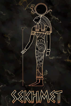 The Ancient Egyptian Gods - Osiris, Isis & Horus Wallpaper