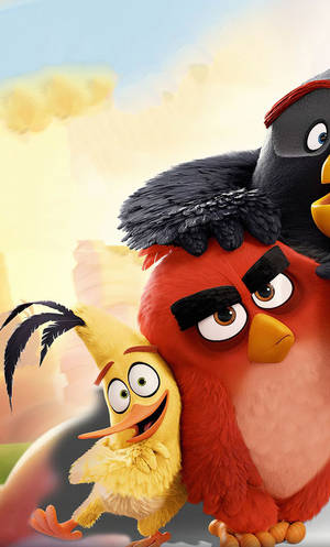 The Angry Birds Movie 2 Red And Chuck Wallpaper