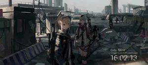 The Art Of Girls Frontline Poster Wallpaper