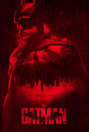 The Batman 2022 Red Art Wallpaper