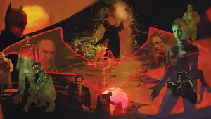 The Batman Cast Illustration Wallpaper