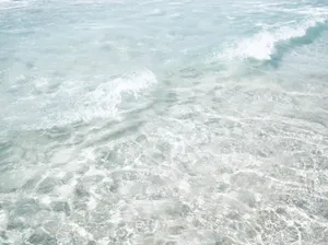 The Beautiful, Transparent Blue Waters Of The Ocean. Wallpaper