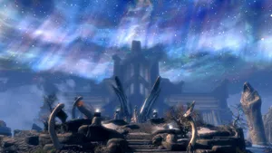 The Beautiful View Of Whiterun In Skyrim Wallpaper