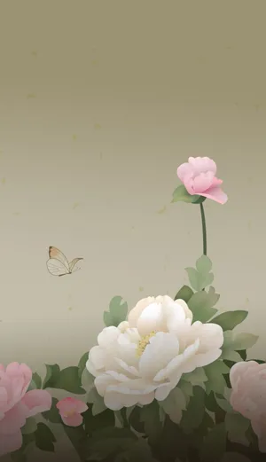 The Beauty Of Peonies In The Palm Of Your Hand Wallpaper