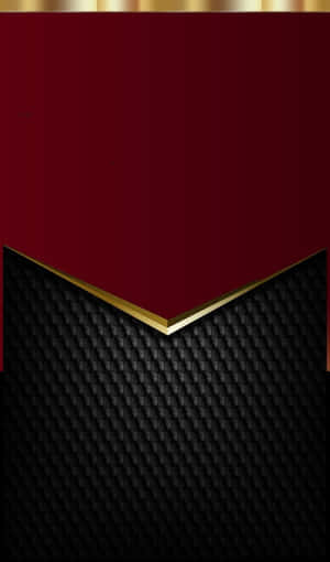The Beauty Of Red And Gold Wallpaper