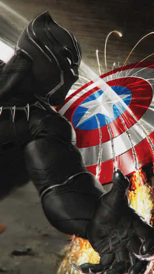 The Black Panther Hero And The Superpowers He Possesses. Wallpaper