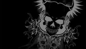 The Black Skeleton Wallpaper