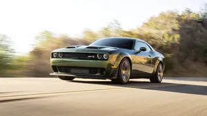 The Bold And Powerful Dodge Hellcat Wallpaper