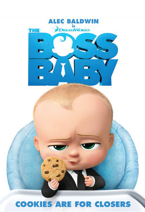The Boss Baby Cookies And Chair Wallpaper