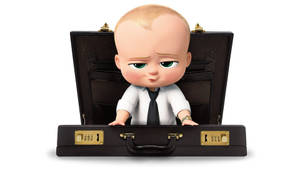 The Boss Baby In A Suitcase Wallpaper