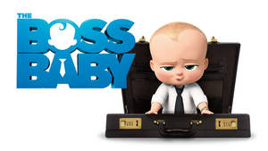 The Boss Baby In Briefcase Wallpaper