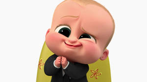 The Boss Baby Overly Excited Wallpaper