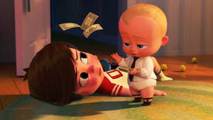 The Boss Baby Stack Of Cash Wallpaper