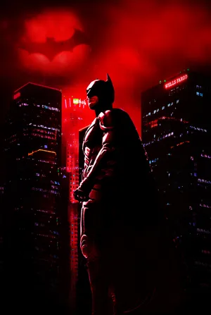 The Bustling Cityscape Of Batman City Wallpaper