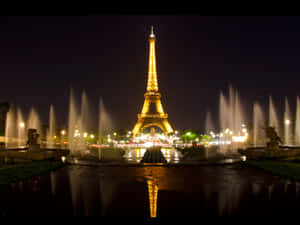 “the City Of Lights At Night” Wallpaper