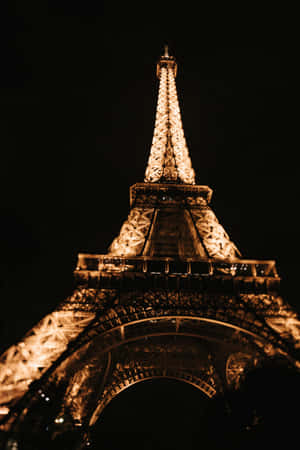 “the City Of Lights Shines Even Brighter At Night.” Wallpaper