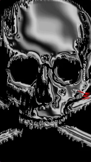 SKULL & CROSSBONES WALLPAPER