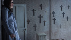 The Conjuring Crucifix Room Wallpaper