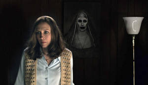 The Conjuring Valak Painting Wallpaper