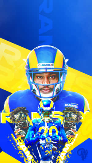 The Cool Rams Logo Is The Epitome Of Style. Wallpaper