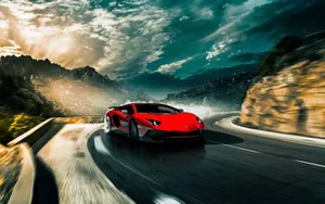 The Coolest Lamborghini In Town Wallpaper