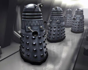 The Daleks Doctor Who Wallpaper