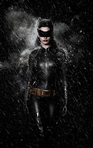 The Dark Knight Cat Woman Portrait Wallpaper
