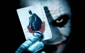 The Dark Knight Joker Card Wallpaper