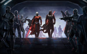 The Darkness Of The Sith Lords Wallpaper