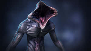 The Demogorgon Lurking In Stranger Things Wallpaper