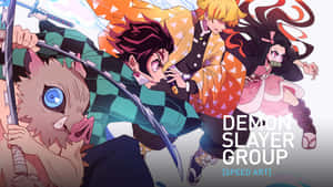 The Demon Slayer Corps: Ready To Take Out Evil From The World Wallpaper