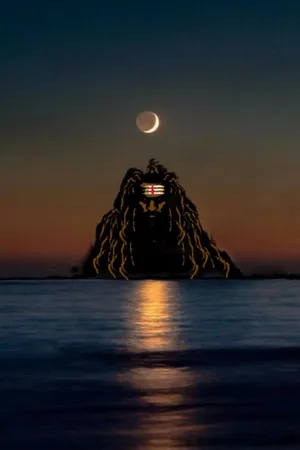 The Divine Lord Shiva With Black Background And Detailed Tripundra Forehead Marking Wallpaper