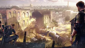 The Division 2 Agents In City Wallpaper