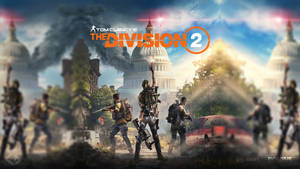 The Division 2 Agents In Whitehouse Wallpaper