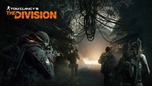The Division 4k Soldiers In Dark Forest Wallpaper