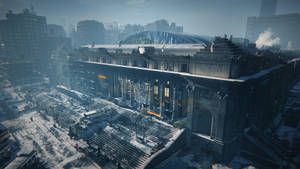 The Division Damaged Building Wallpaper