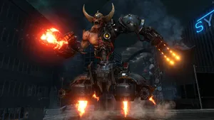 The Doom Hunter Of Doom Eternal Wallpaper