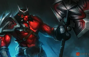 The Dreaded Axe Of Dota 2 Wallpaper