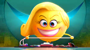 The Emoji Movie Features Smiler Wallpaper