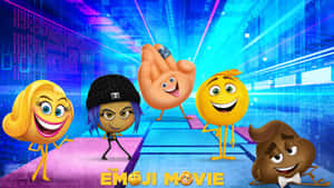 The Emoji Movie Promo Poster Wallpaper