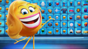 The Emoji Movie's Smiler Full Photo Wallpaper