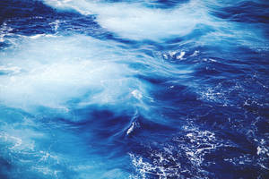 The Endless Beauty Of A Blue Sea Wallpaper