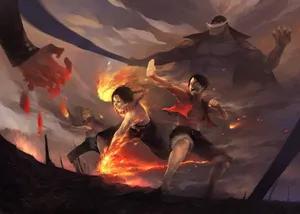 The Epic Luffy Strikes Again! Wallpaper