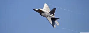 The F-22 Raptor, America's Premier Fighter Jet Wallpaper
