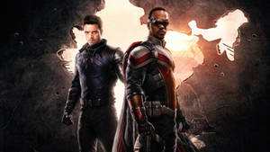 The Falcon And Winter Soldier Marvel Wallpaper