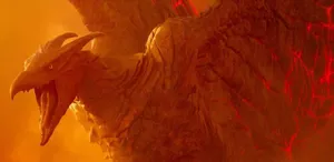 The Fantastic Rodan Roars Into Action Wallpaper