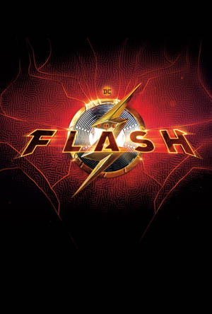 The Flash Logo With Fast Lightning Wallpaper