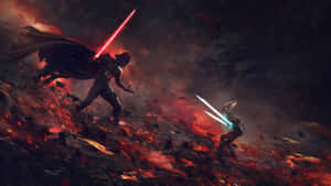 The Force Awakens In This Epic Star Wars Scene Wallpaper