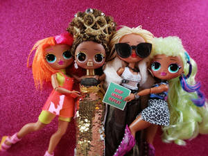 The Fun Never Ends With Lol Dolls! Wallpaper